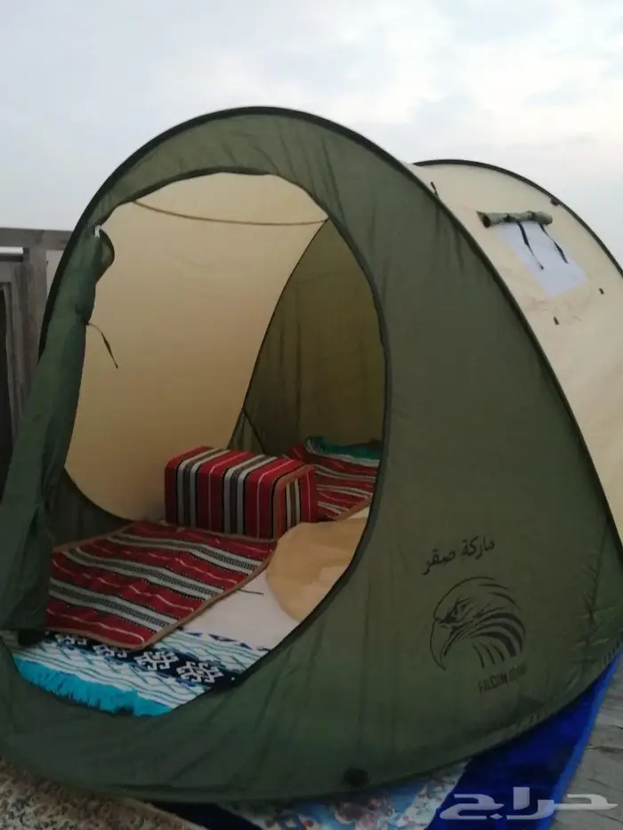 خيمة مبيت _ناموسيات _ حمام للرحلات 4
