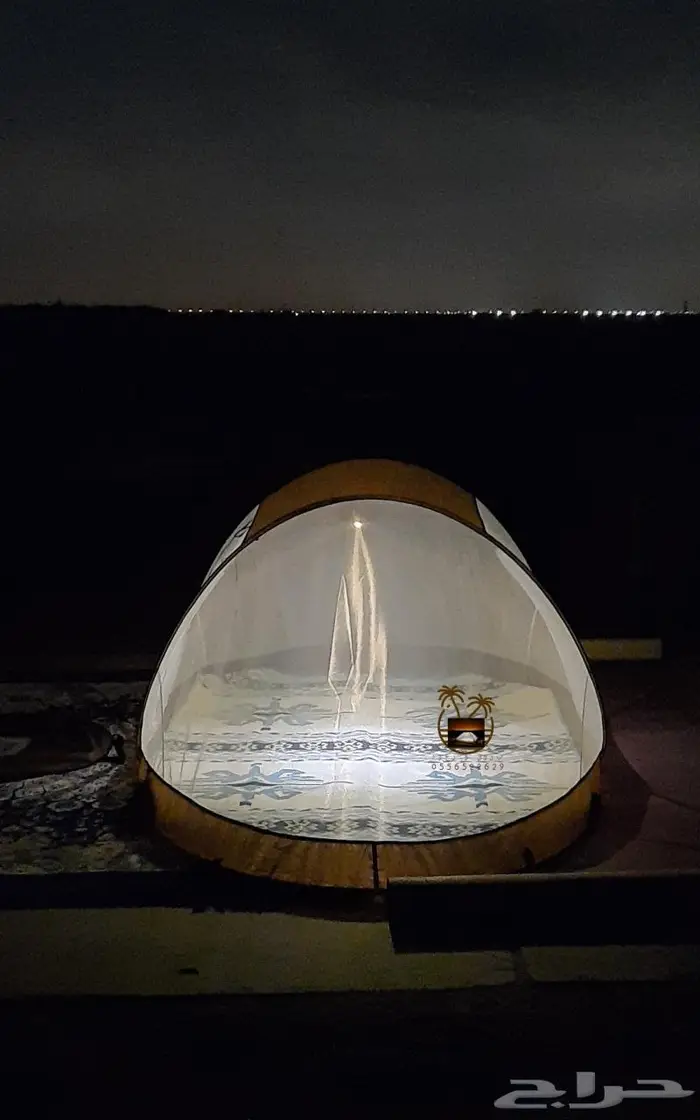 خيمة مبيت _ ناموسيات _ حمام للرحلات 33