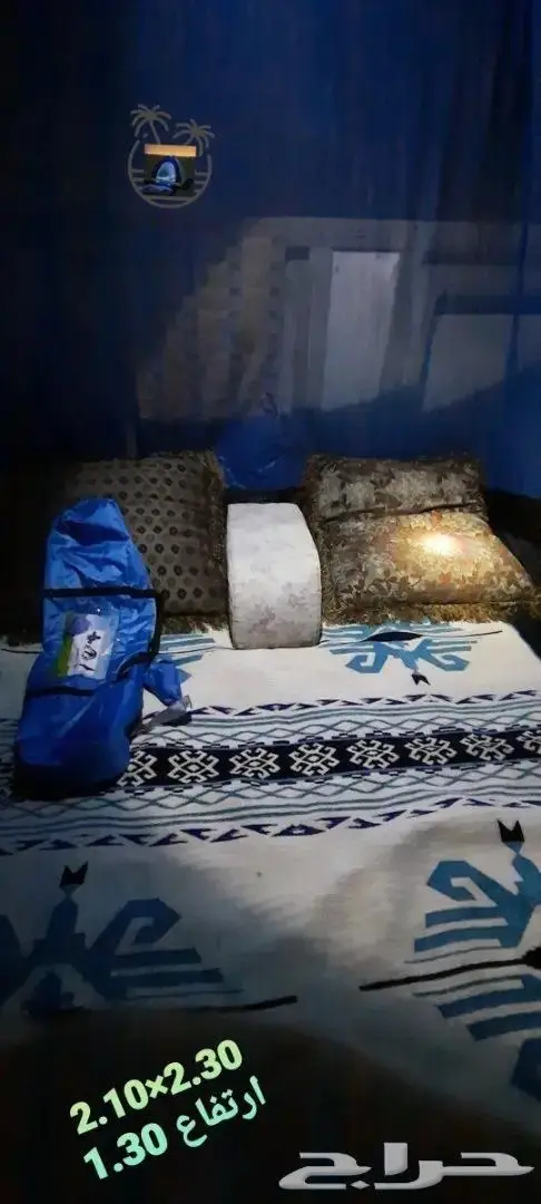 خيمة مبيت _ ناموسيات _ حمام للرحلات 49