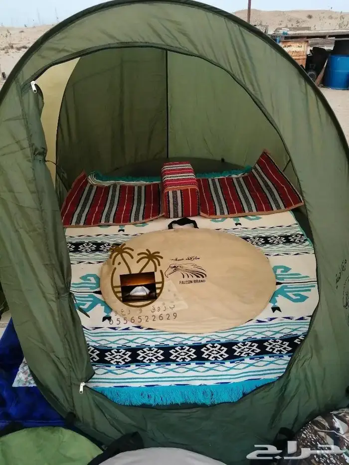 خيمة مبيت _ ناموسيات _ حمام للرحلات 5