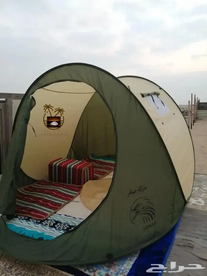 خيمة مبيت _ ناموسيات _ حمام لرحلات 10