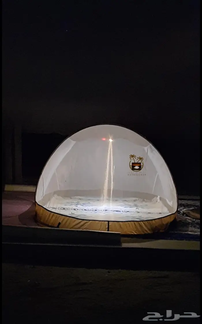 خيمة مبيت _ ناموسيات _ حمام للرحلات 35