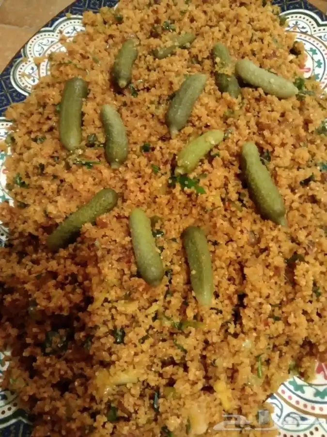 صحن كبسة ( دجاج - لحم - روبيان ) - مرقوق 1