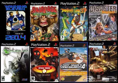 العاب سوني 2 PS2 منسوخة كوبي اشرطة 20