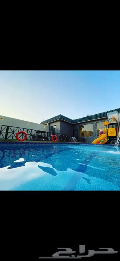 استراحة فاخرة وجميلة جدا شاليهات NEW 1