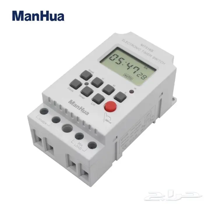 تايمر مؤقت كهربائي 220v-30A 2