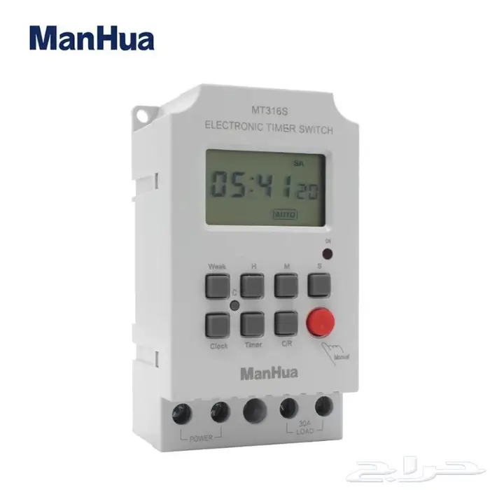 تايمر مؤقت كهربائي 220v-30A 3