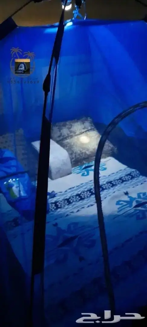 خيمة مبيت _ ناموسيات _ حمام للرحلات 46