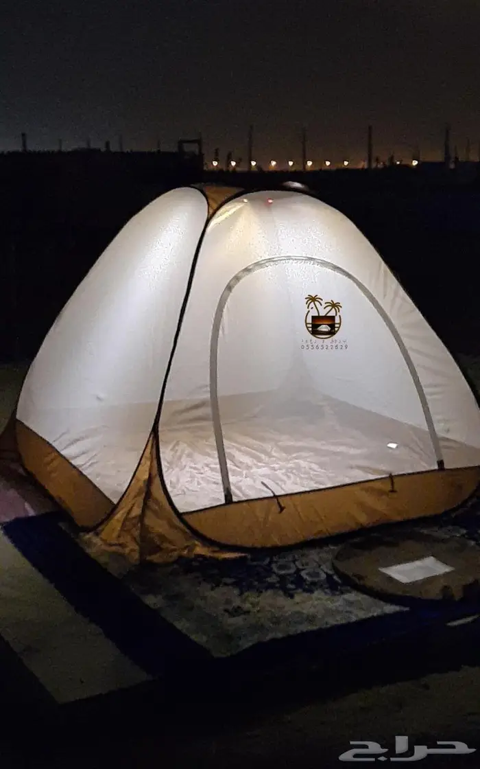 خيمة مبيت _ ناموسيات _ حمام للرحلات 25