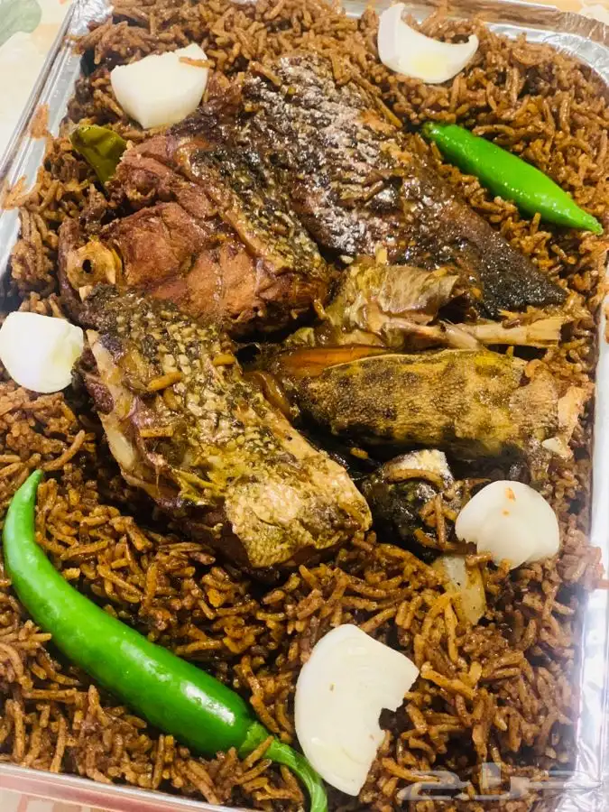 صيادية ينبعاوية مطبوخة بالسمك - مطفي مطبوخ بالسمك- كفتة سمك 1