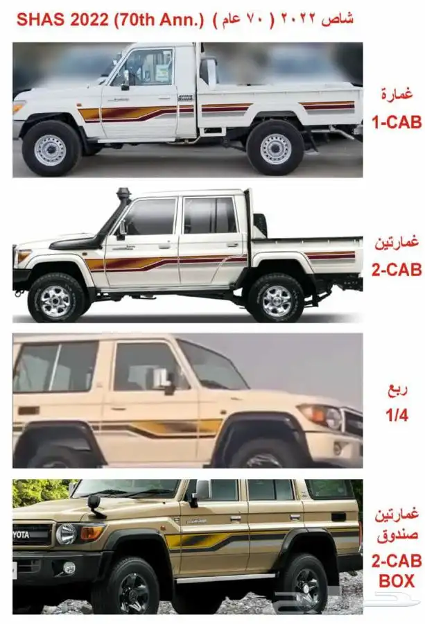 خطوط شاص وربع 2022 70 عام 4