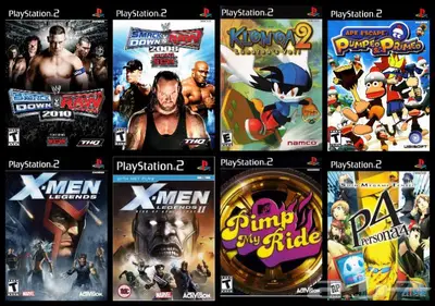 العاب سوني 2 PS2 منسوخة كوبي اشرطة 19