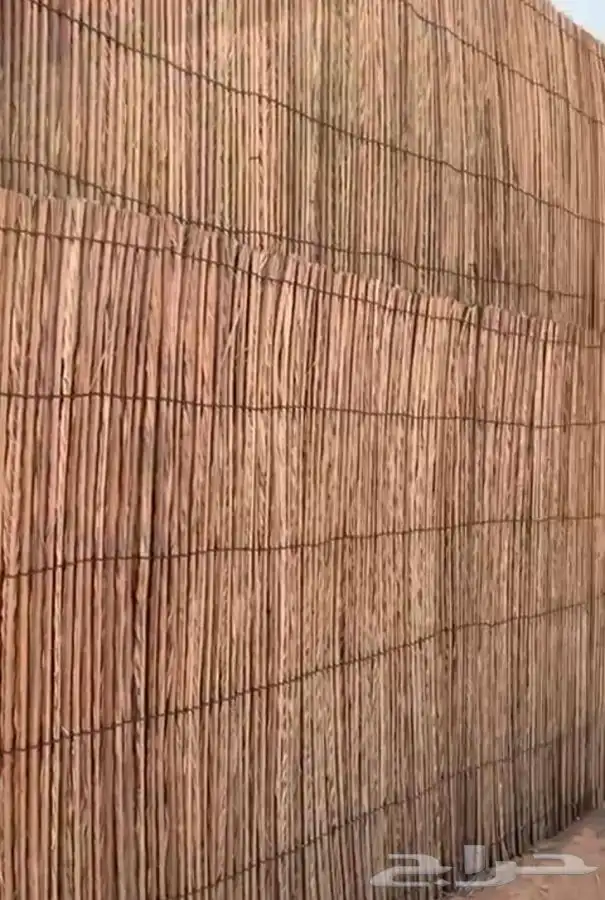 جريد سعف للمظلات 2