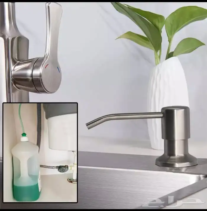 موزع سائل الصابون للمغاسل والمطبخ 0