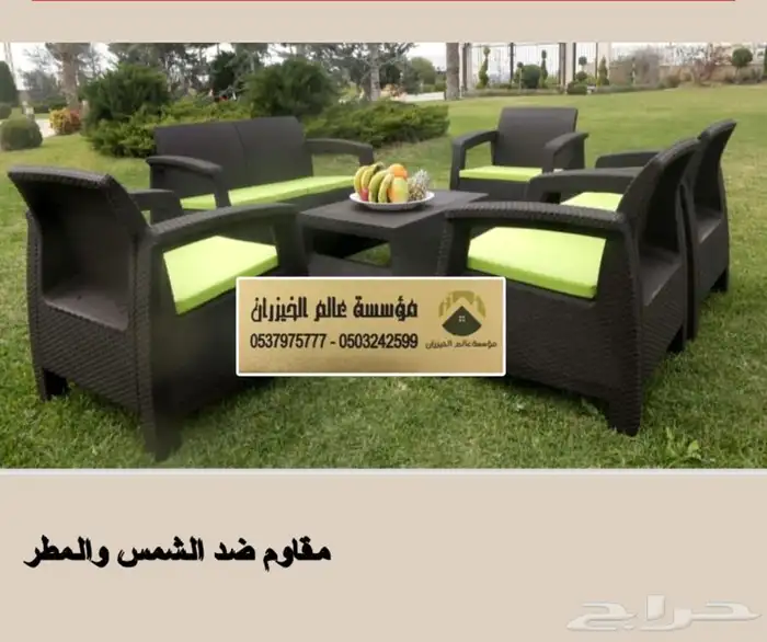 كراسي شعبيه وتراثيه وجلسات كفي وحدائق وكوفي 23