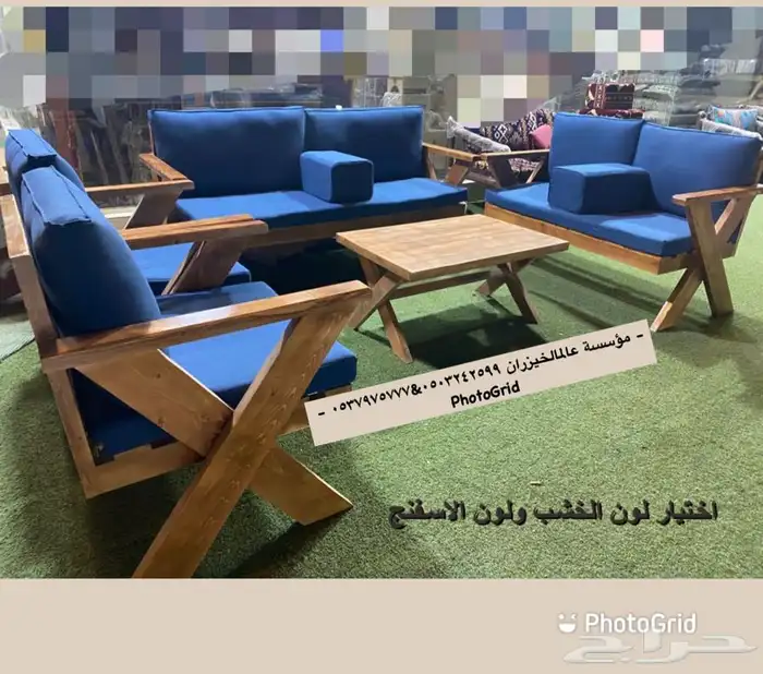 كراسي شعبيه وتراثيه وجلسات كفي وحدائق وكوفي 1