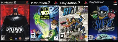 العاب سوني 2 PS2 منسوخة كوبي اشرطة 17