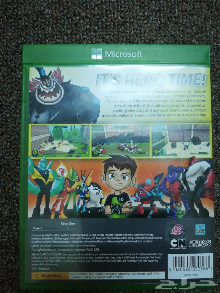 شريط اكس بوكس ون للبيع BEN10 2
