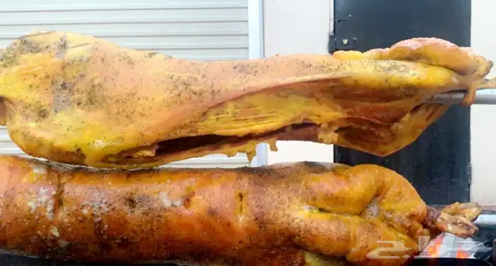 شوي الخروف بموقعك علي السيخ 6