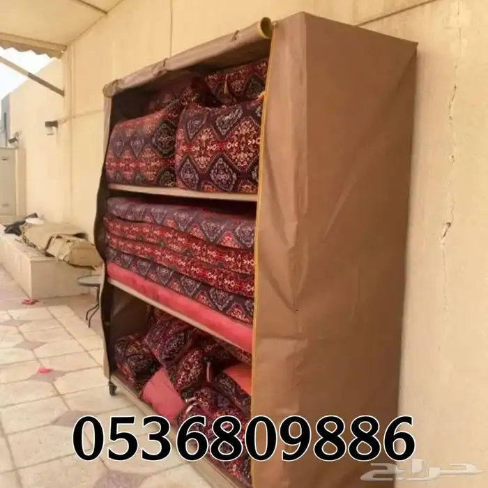 لبيع دواليب العزبه او مستودع الحوش المتنقل 7