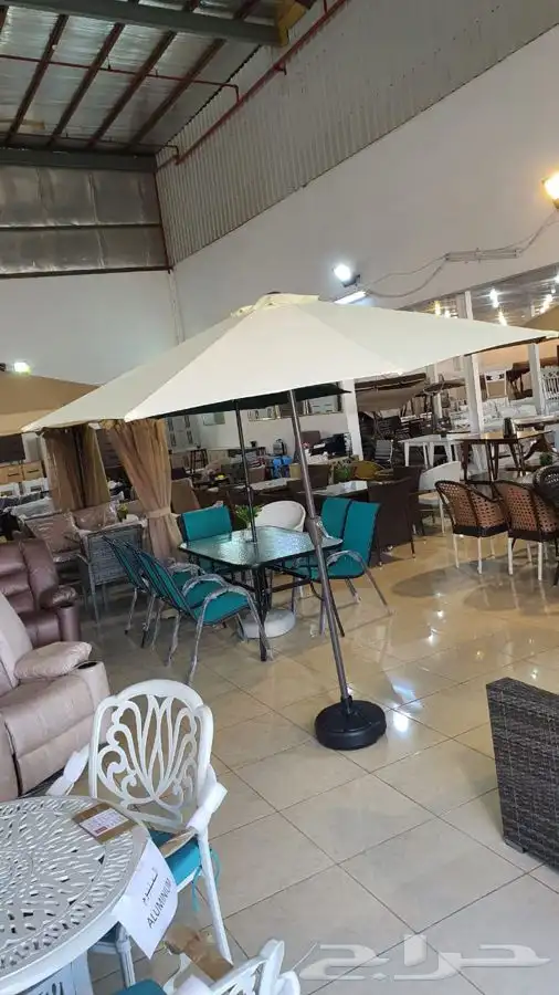 مظلة مع اربع كراسي (يمكنك ايضا تقسيط منتجاتك ) 0