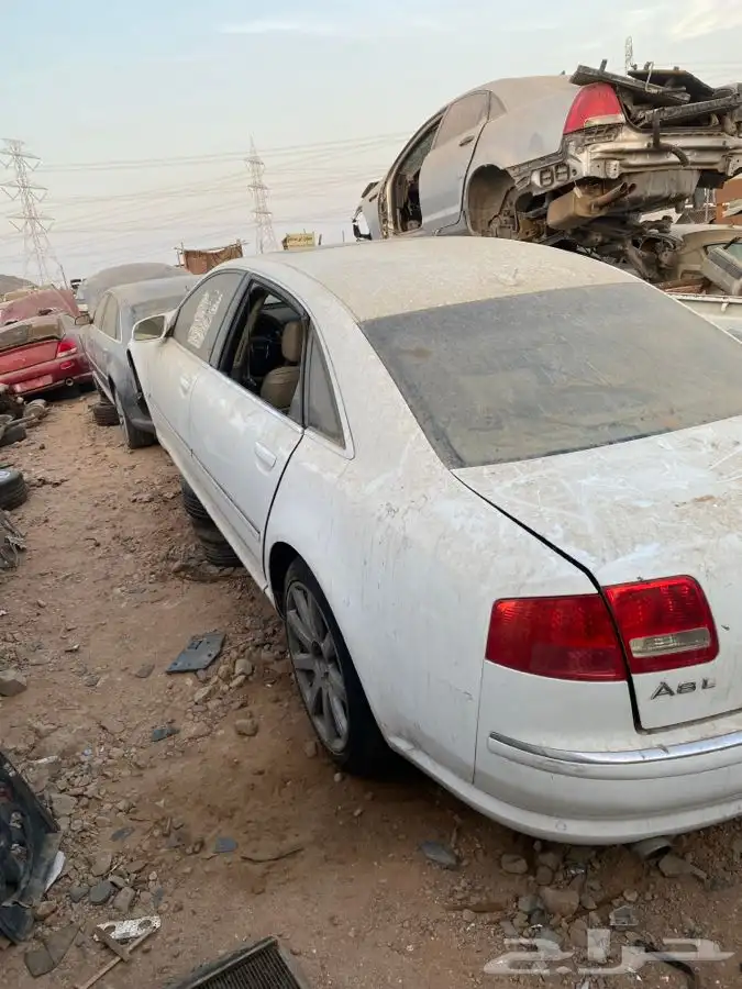 قطع غيار تشليح اودي A8 اي 8 موديل 2004 - 2010 9