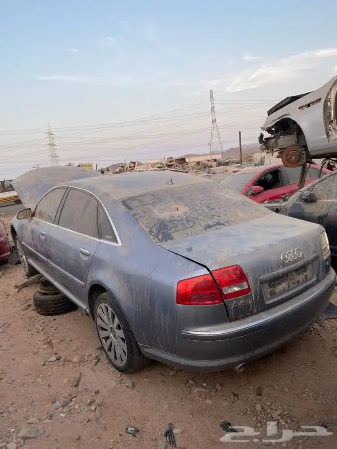 قطع غيار تشليح اودي A8 اي 8 موديل 2004 - 2010 4
