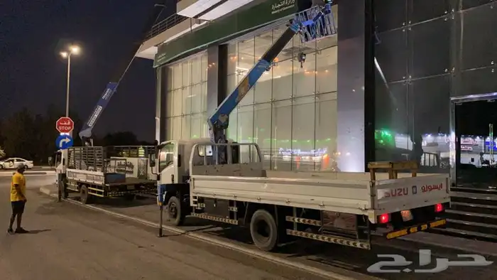 دينه كرين مع سلة رفع عمال للايجار بالاحساء 3