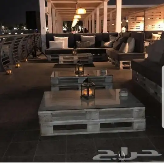 رقم (3 ) كراسي من خشب الطبليات كلاسيك جديد 5