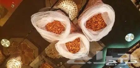 زبيب الحماط المجفف وزبيب العنب واللوز البجلي 5