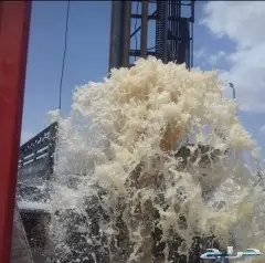 كشف مياه آبارارتوازيه باحة مخواة تهامة ناوان  0