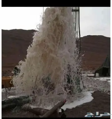 كشف مياه آبارارتوازيه باحة مخواة تهامة ناوان  27