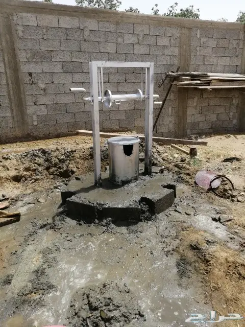 كشف مياه آبارارتوازيه باحة مخواة تهامة ناوان  4