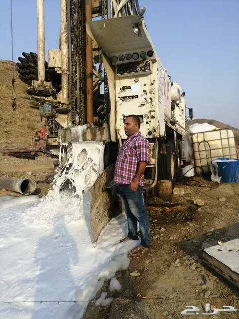 كشف مياه آبارارتوازيه باحة مخواة تهامة ناوان  1