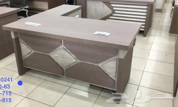 مكاتب  اثاث مكتبي  مكتب  أثاث  مكاتب بملحقات. 8