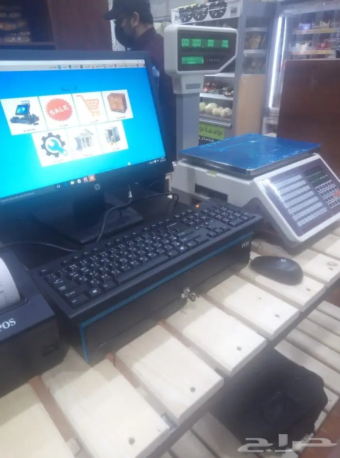 كاشير تموينات بقالة محامص كوفي مطعم قرطاسية 8