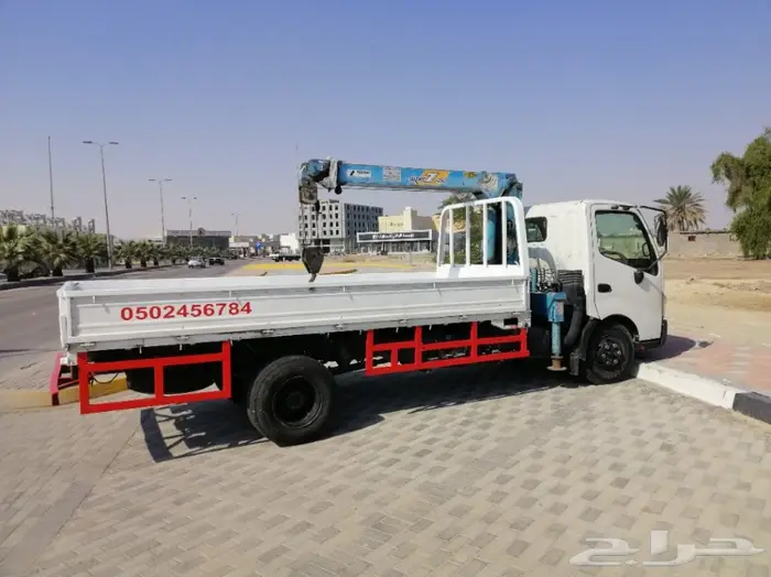 دينة كرين ونش رافعة سلة عمال الأحساء  6