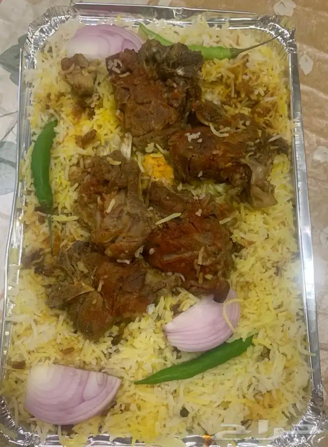 صحن كبسة ( دجاج - لحم - روبيان ) - مرقوق 4