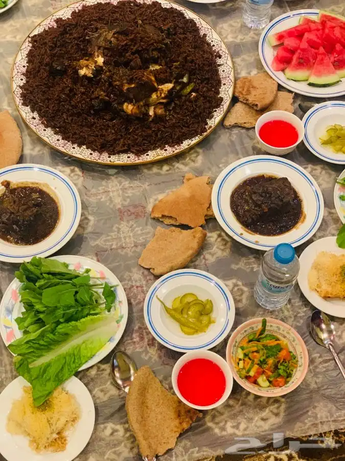 صحن كبسة ( دجاج - لحم - روبيان ) - مرقوق 3