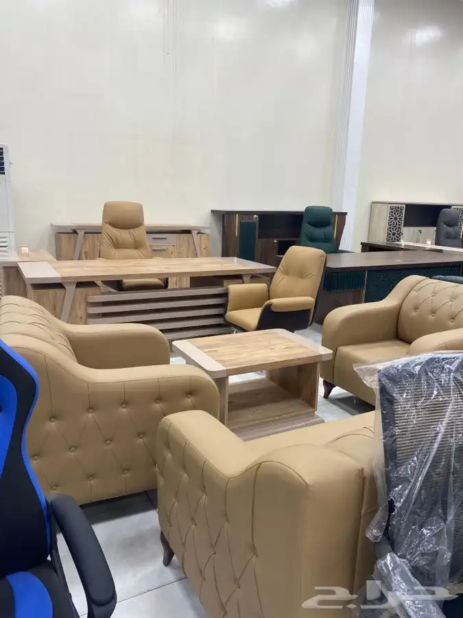 اطقم مكاتب كبيرة فخمة إدارية مع الكراسي 2