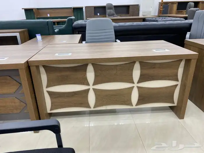 اطقم مكاتب كبيرة فخمة إدارية مع الكراسي 92