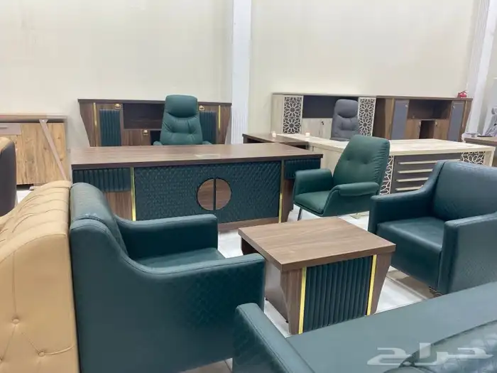 اطقم مكاتب كبيرة فخمة إدارية مع الكراسي 22