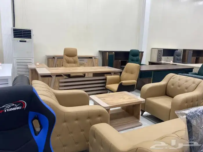 اطقم مكاتب كبيرة فخمة إدارية مع الكراسي 21