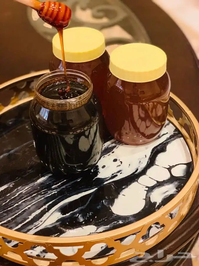 عسل بلدي بالذمة والامانه سدر وسمر انتاج جديد 1