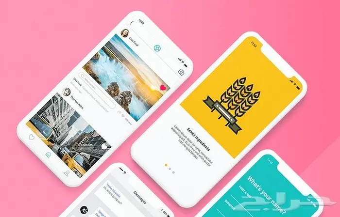 برمجة تطبيقات جوال - تصميم تطبيق 3