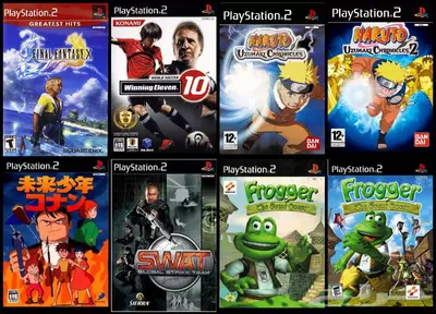 العاب سوني 2 PS2 منسوخة كوبي اشرطة 15