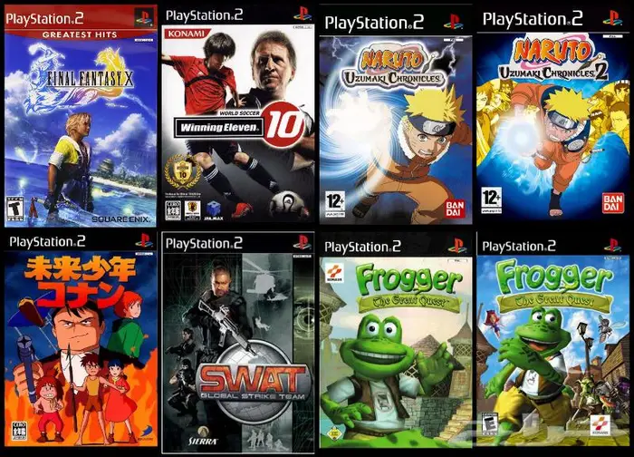 العاب سوني 2 PS2 منسوخة كوبي اشرطة 15