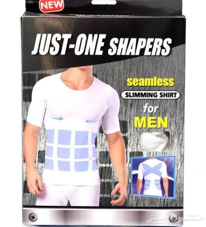 مشدات جسم علاقي ونص كم يساعد في التنحيف أسود و أبيض 3