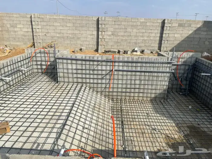 تاسيس مسابح خرسانيه 0