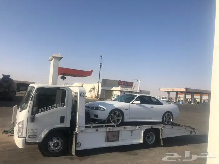 سطحة حفرالباطن لنقل السيارات 2